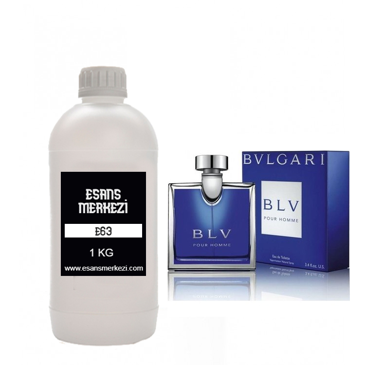 E63 - Bulgari (Bvlgari) Blue (Blv) Erkek Parfüm Esansı (1KG)