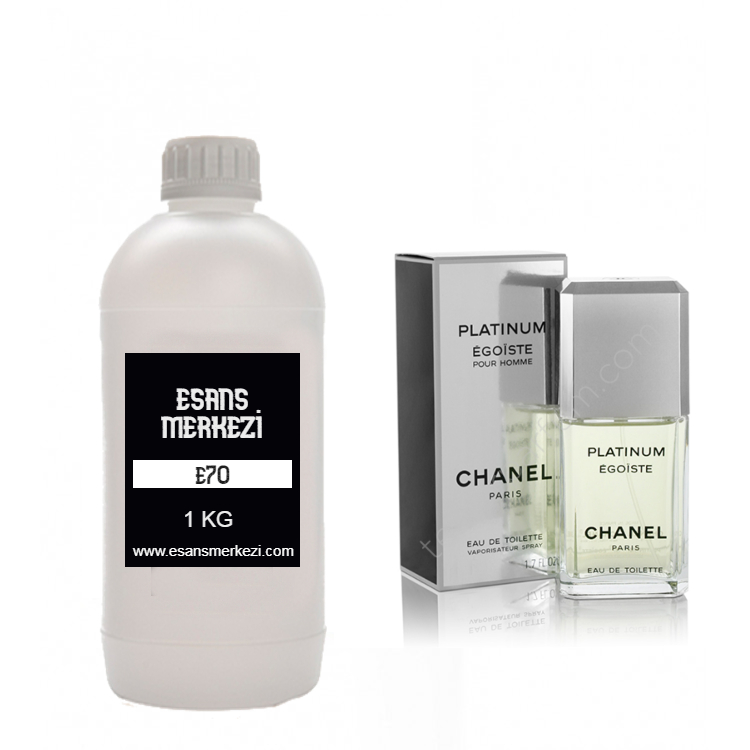 E70 - Chanel Planinum Egoiste Erkek Parfüm Esansı (1KG)